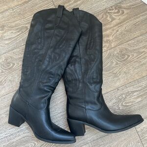 Cowboy boots Knee Length